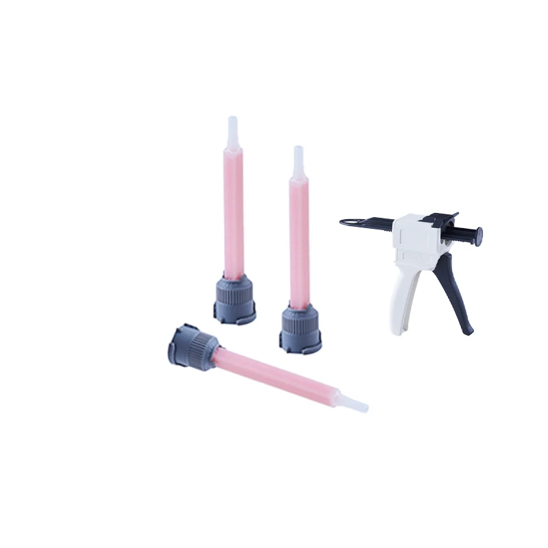 KONGDER 50&75ml Rock plate bonding glue gun tip hand tool ceramic tile caulk glue gun mixer glue gun parts