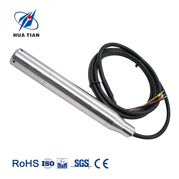 Погружной датчик уровня жидкости из нержавеющей стали, 4-20 мА