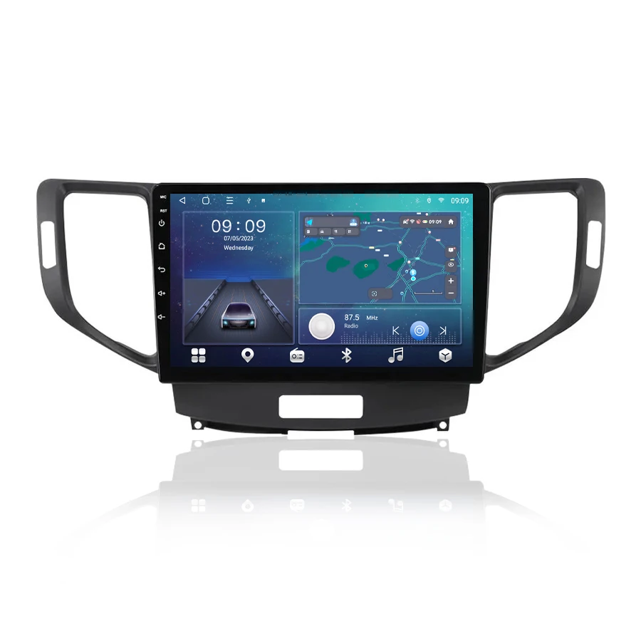 LT LUNTUO 8+128gb Android 8core Car Video For Honda Spirior Accord 8 Acura Tsx 2008 2009 2010 2011 2012 Gps Navigation Car Radio