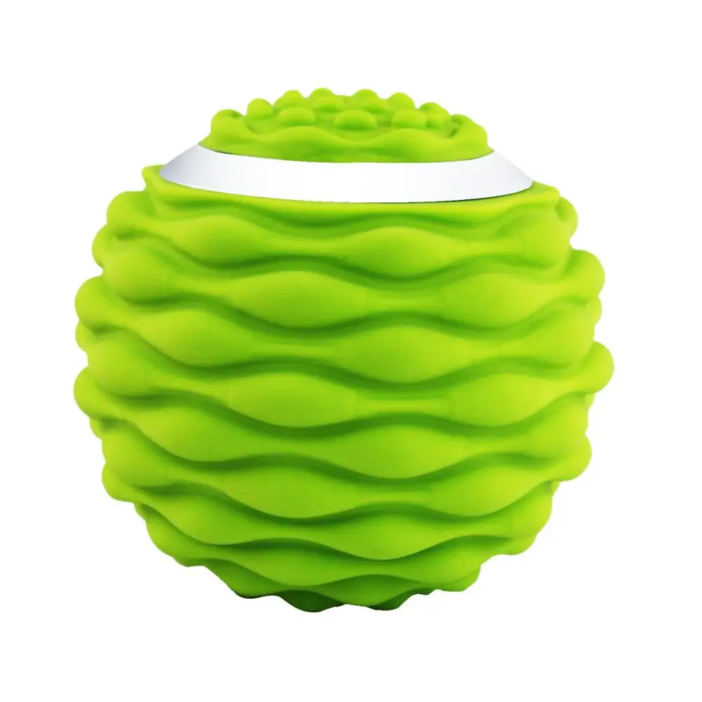 Wholesale multi function yoga electric vibrating massage ball for Europe Retailer included Amazon Ebay