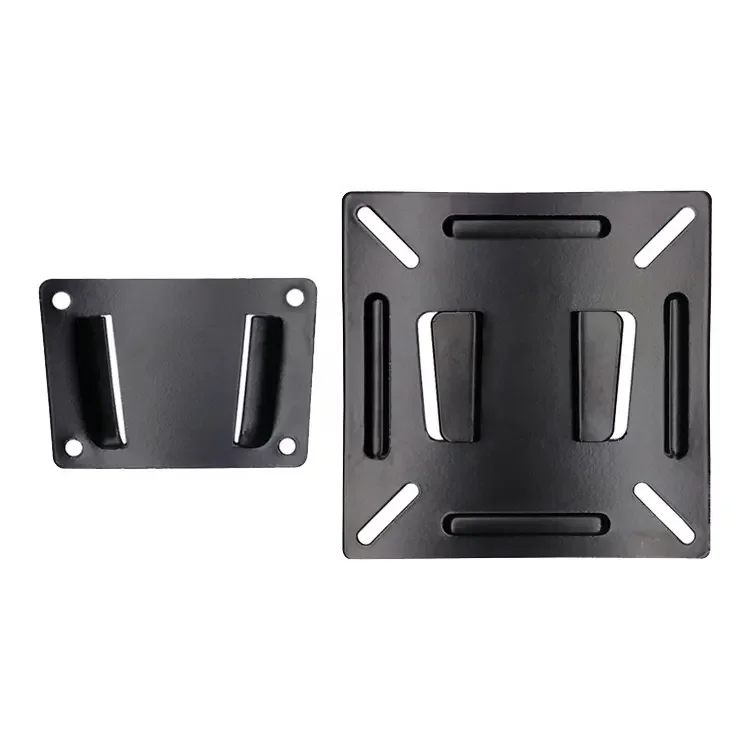 Swivel Monitor Support Removable Bracket TV Wall Mount Black Led Steel Surface Electrostatic Lcd TV Wall Mount
