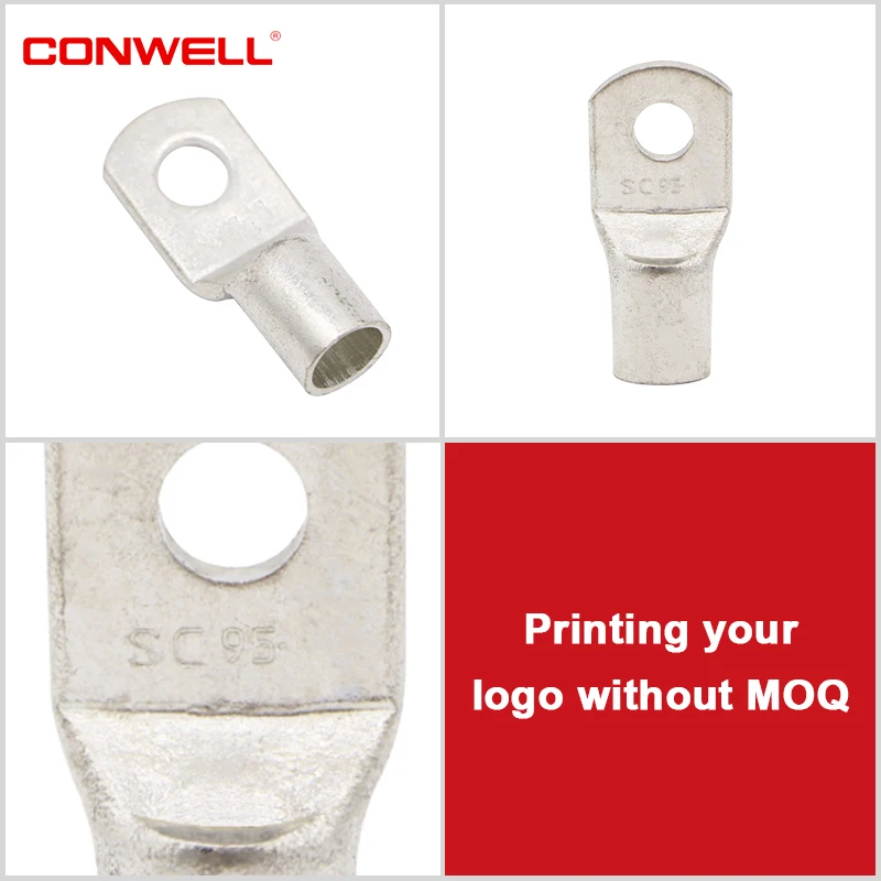 SC Series Copper Tube Terminals Cable Lug Heavy duty Battery Eyelets Ends Starter Ring