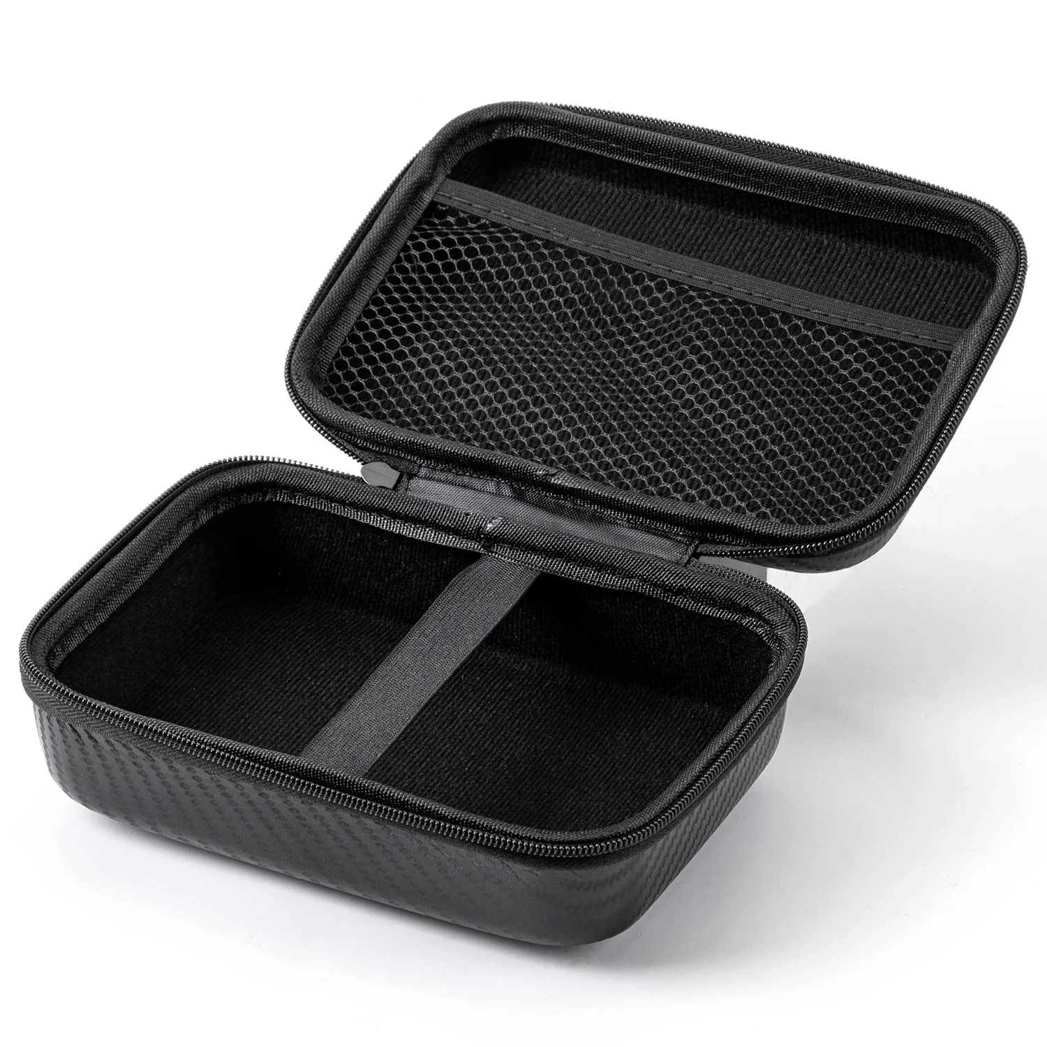 Carbon Waterproof Shockproof Headphones Storage Bag EVA Earphone Case Protective Tool Cases