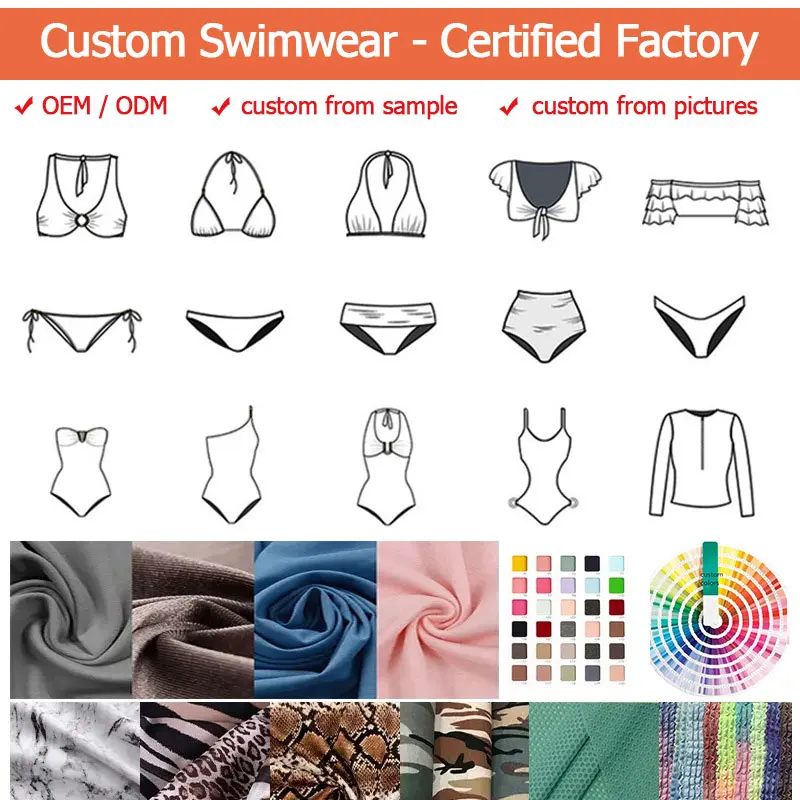 High Quality Micro Halter Top Bathing Suit Custom Textured Bikini High Waist Two Piece Swimwear Fashion Bikini