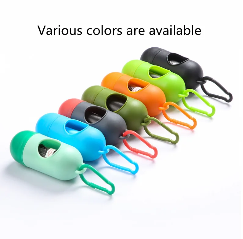 Custom LOGO Print Pet Poop Bag Holder Colors Dog Bone Shaped Plastic Dog Poop Bag Holder Personalized Des dog poop Bag dispenser