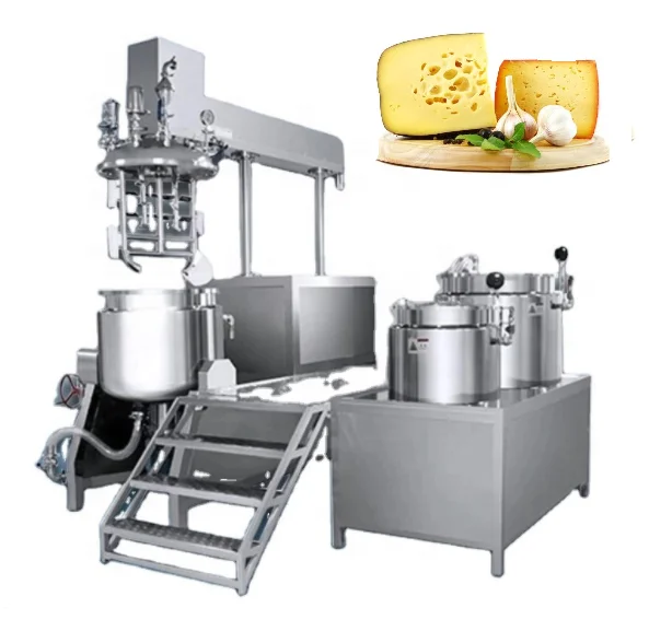 Full automatic stainless steel customized key small white semi-hard cheese machine production line