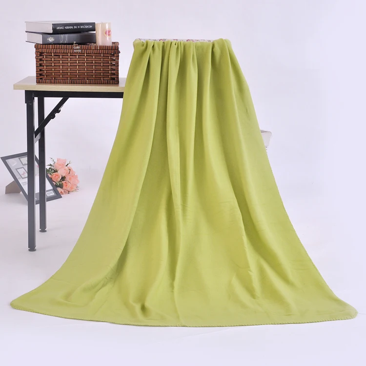 promotion various colors bulk wholesale cheap fleece blankets