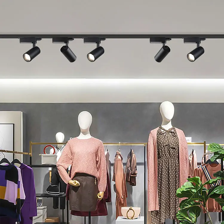 110-265 В Cob светодиодный Трековый светильник для покупок квадратный магнитный Точечный 30 Вт