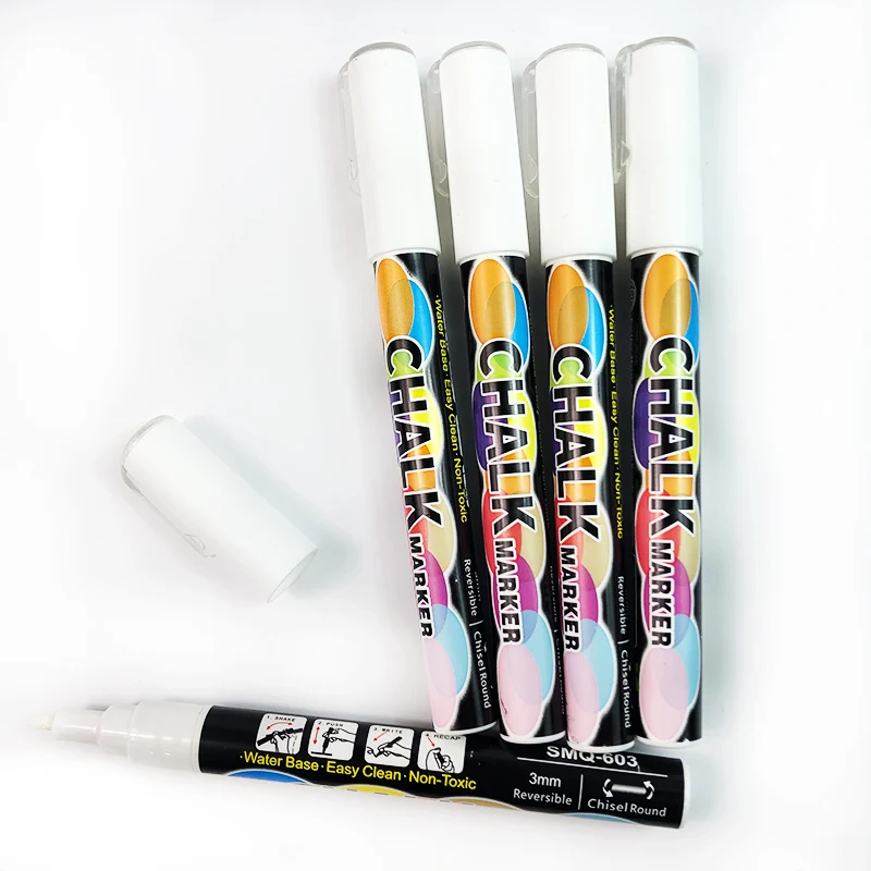 
Hot Selling Student Supplies Liquid Chalk Glass Marker Pens For Chalkboard Label 
