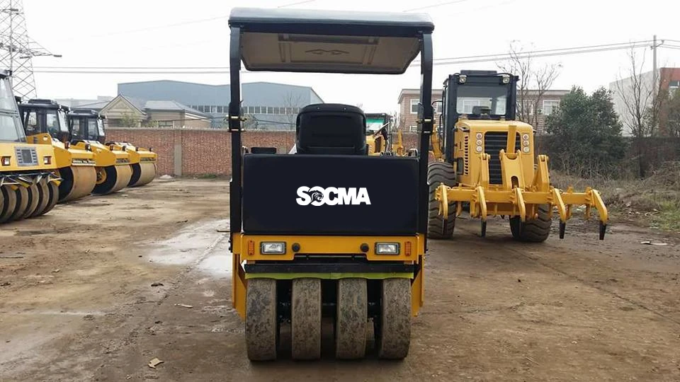 Mini road roller price road construction equipments mini road roller compactor 3T hydraulic pump for India Vietnam Pakistan