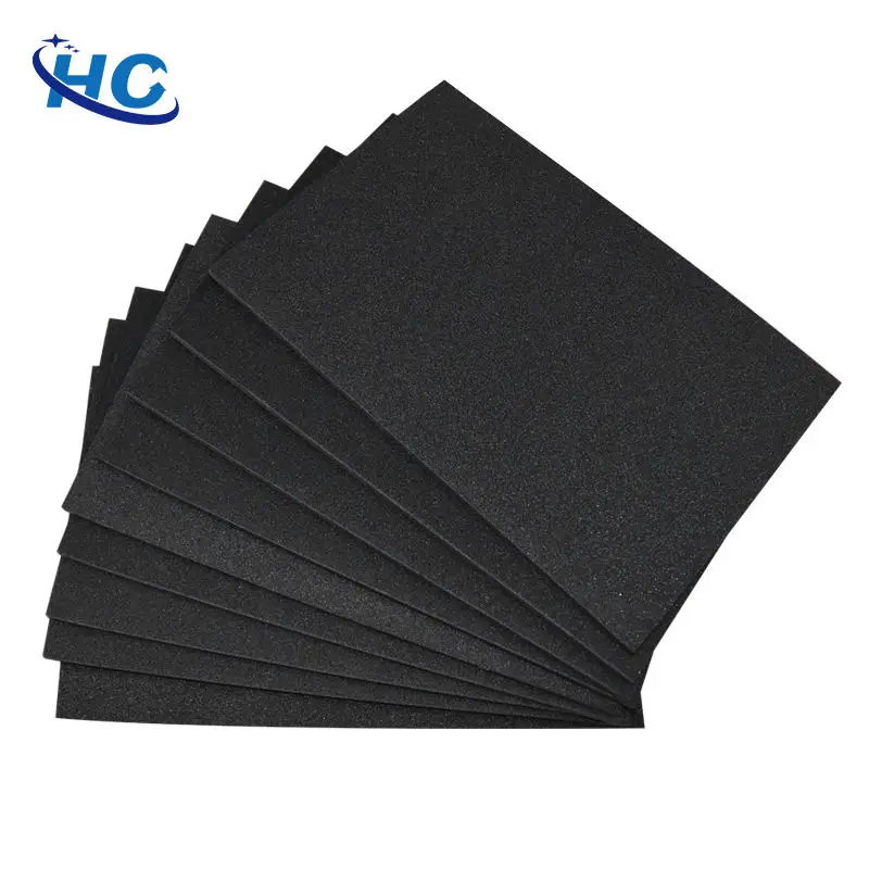 Hanchang buffer material EVA foam double-sided adhesive carving inner support lining 45 degree manufacturer wholesale