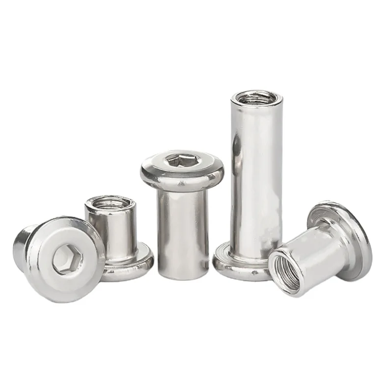 Stainless Steel Sleeve Barrel Nut  M3 M4 M5 M6 M8 M10