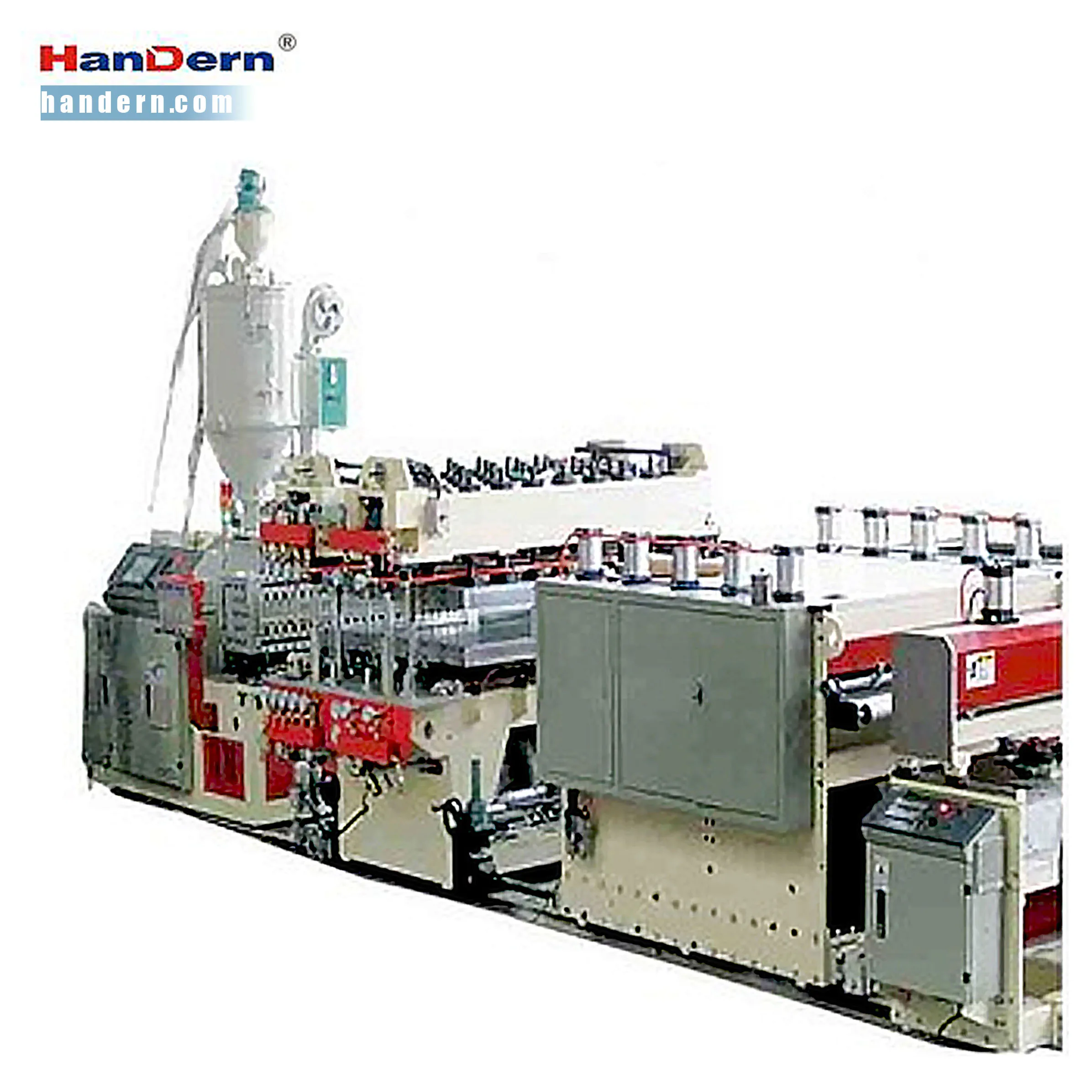 sheet production line hollow profile sheet production line pe pp hollow profile sheet production line