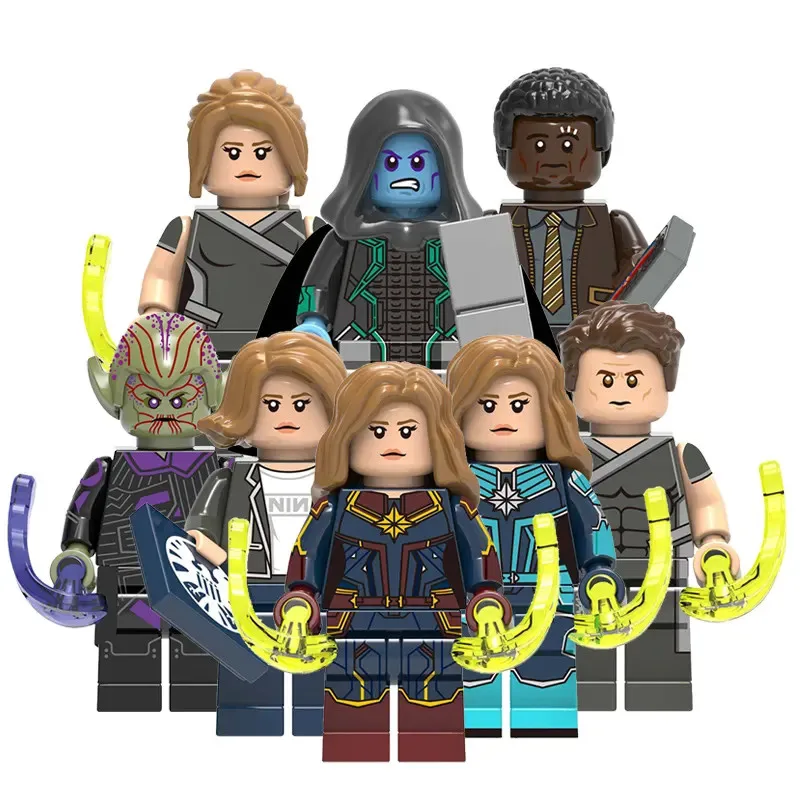 Super Popular TV Movie Science Fiction Villain Hero Series X0226 Building Block Toy Foreign Trade Wholesale
