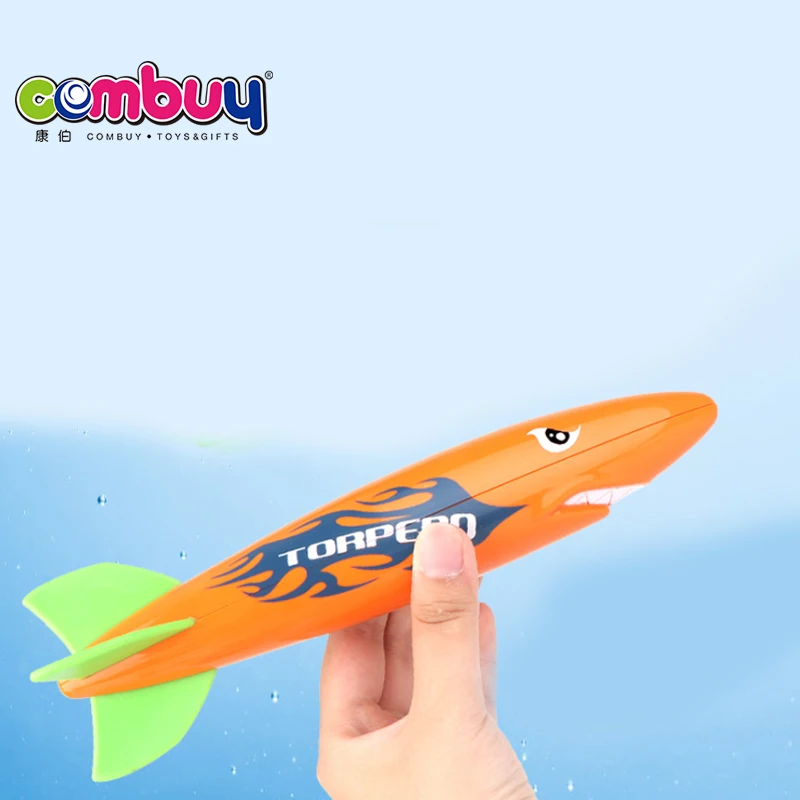 Swimming kids play game torpedo diving pool toys set