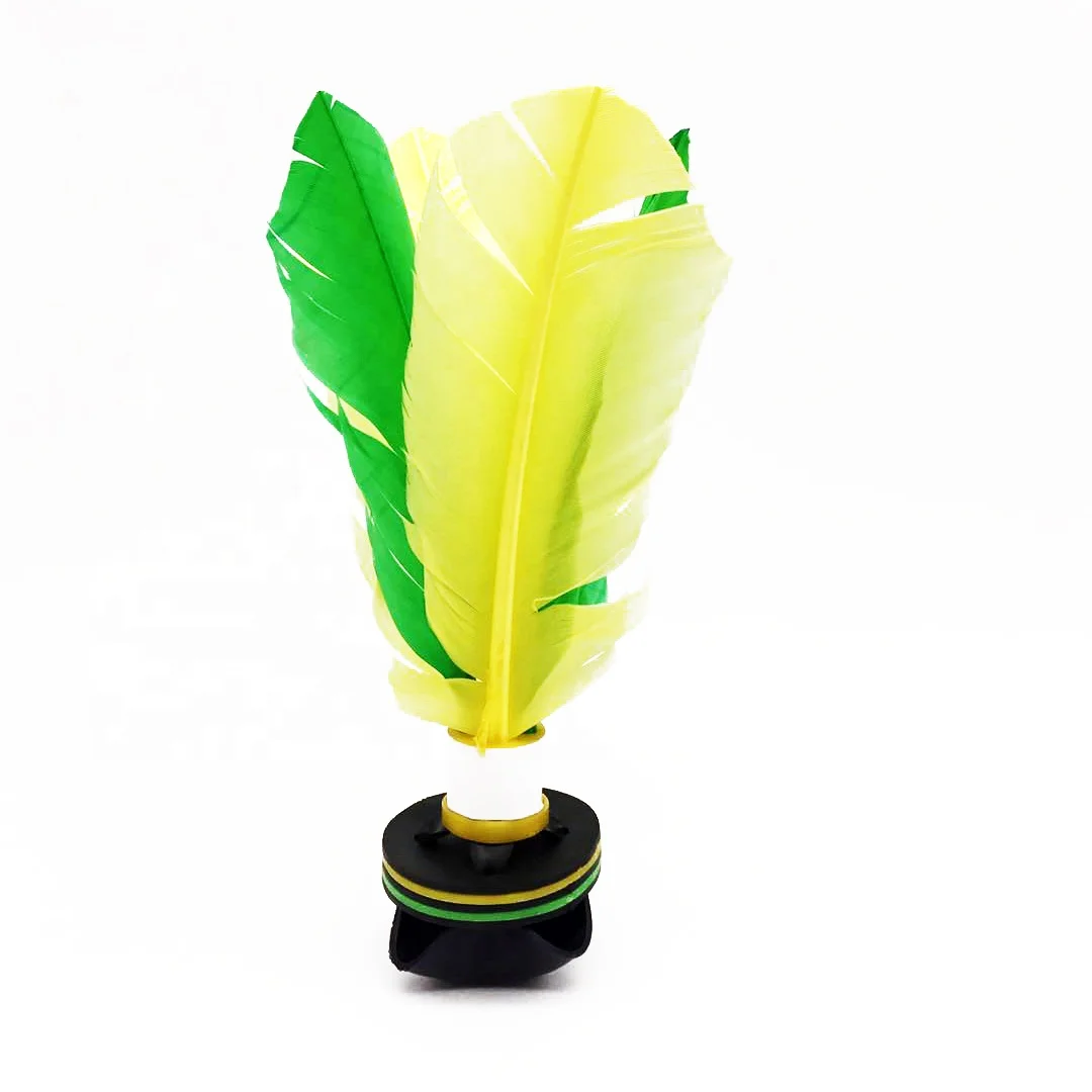 OEM Accepted Beach Toys Turkey Feather Jianzi Kick Shuttlecocks