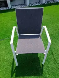 Garden Furniture Aluminium Outdoor Wicker Modern leisure furniture Style Patio bistro sofa chair with coffe table