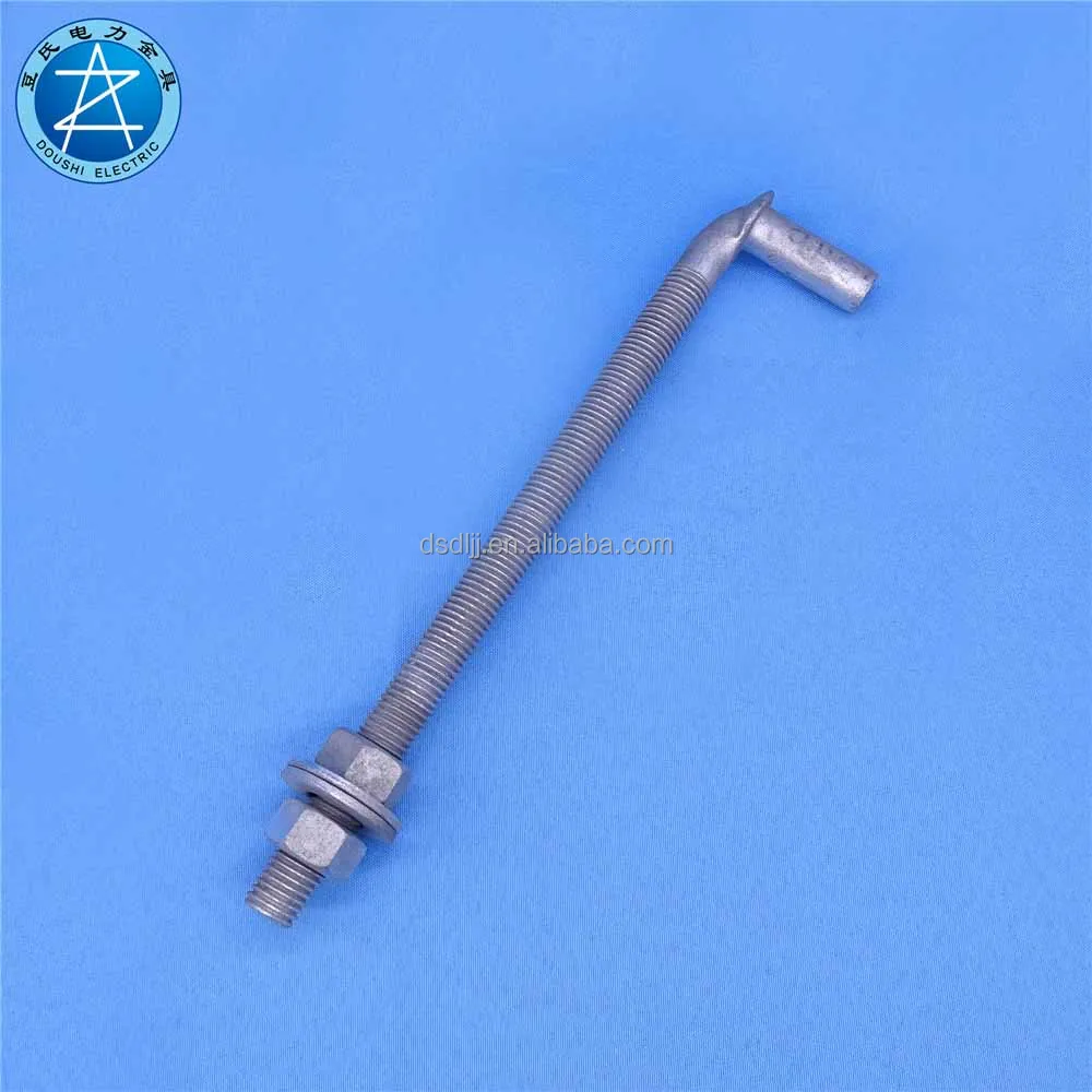 
Galvanized Anchor Bolt Bend Bolt Hook Bolt 
