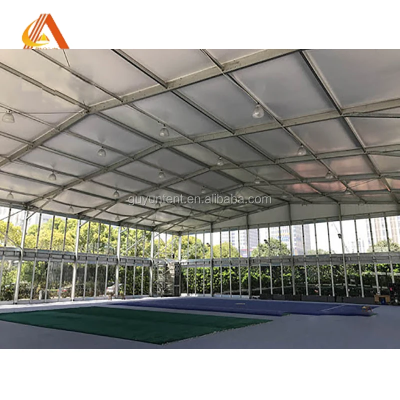 High Quality Sport Tent for Event Basketball Tennis Indoor Tent PVC Cover Big Marquee 100 People Fire-proof Rust-resistence