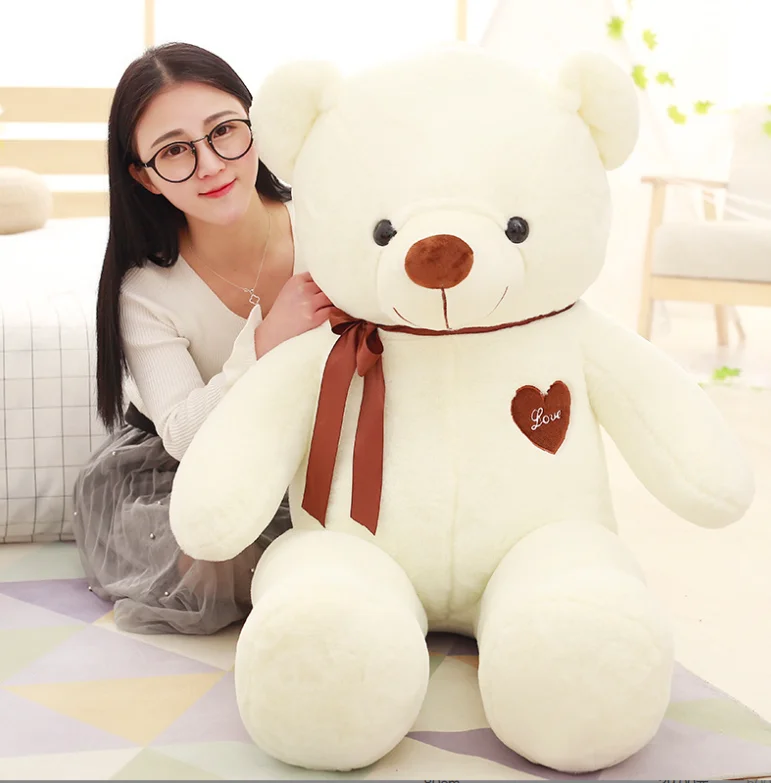 High Quality Stuffed Animals & Plush Toys Giant Bear 35cm 50cm 60cm Customized Giant Teddy Bear Plush Toy Gift