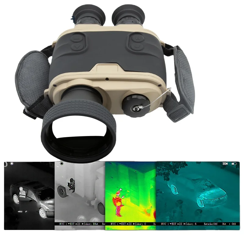 Multifunctional Infrared Night Vision 640*512px Thermal Imaging Binocular Camera Binoculars Telescopes