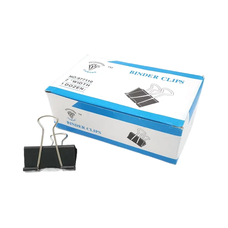 15, 19, 25, 32, 41mm High Appearance Level Paperclip Paper Binder Clips Color Paper Clip for Office Student Stationery Wholesale