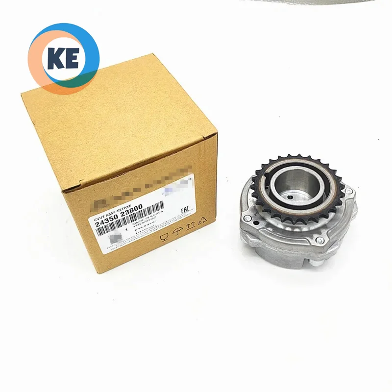 The new CVVT camshaft gear is suitable for the modern Tucson Kia Soul Spectra Sportage 05-12 2435023800 24350-23800