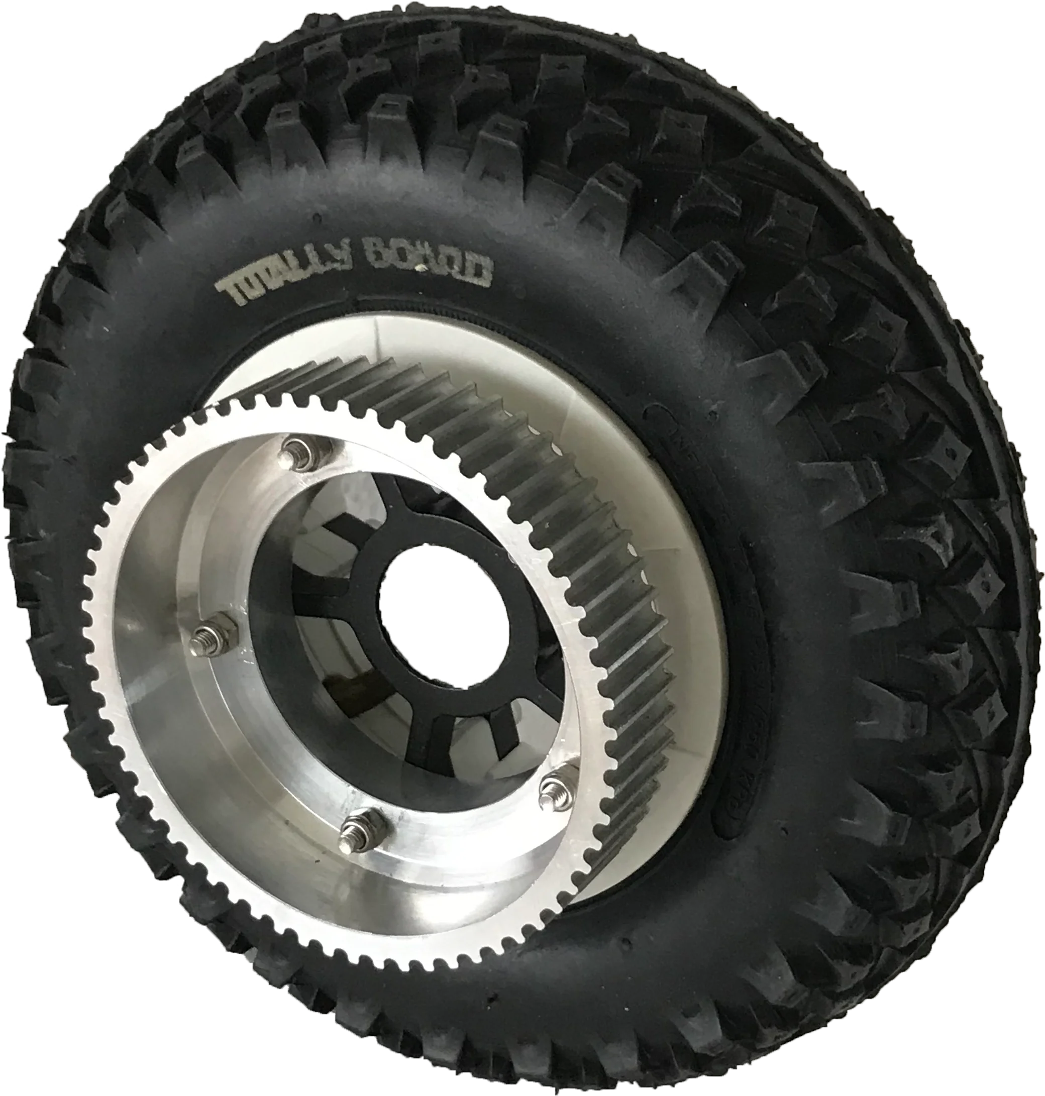 Diy 200*50mm Electric Skateboard 72 Tooth Gear Motor Truck Wheel For Longboard Off Road Board pully wheel