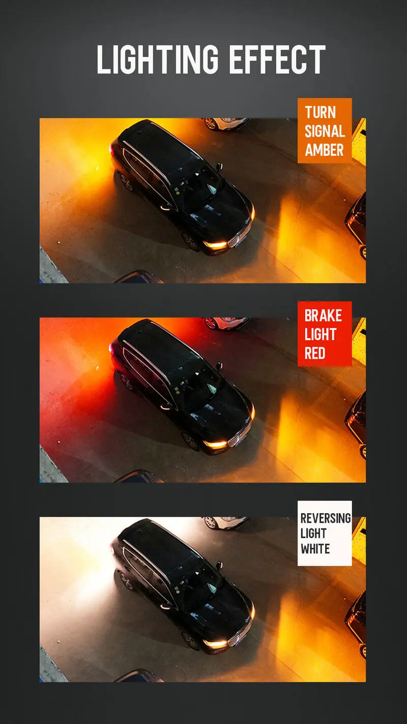 Customization led traffic signal light car accessories signal lights trafic led turn signal lamp for car