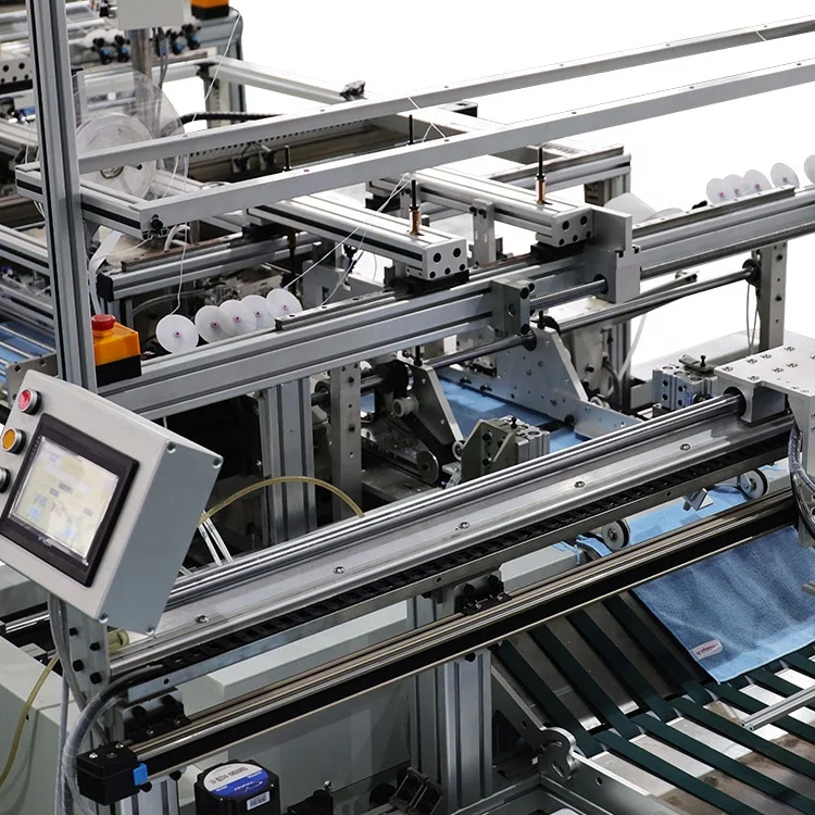
Label Machine Towel Bath Towel Making Machines 