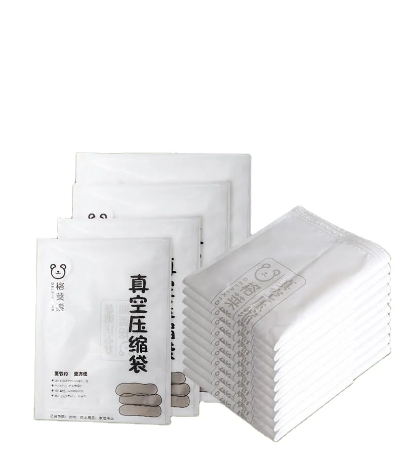 Portable sealed compression bag with vacuum air large vacuum compression bag quilt storage bag