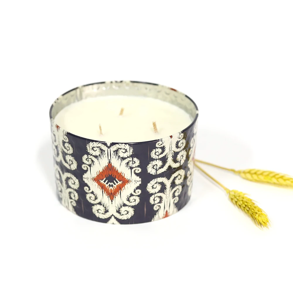 Hot Sale Handmade Natural Soy Bees Wax Luxury Custom Scent English Pear Lavender Scented Candles On Sales