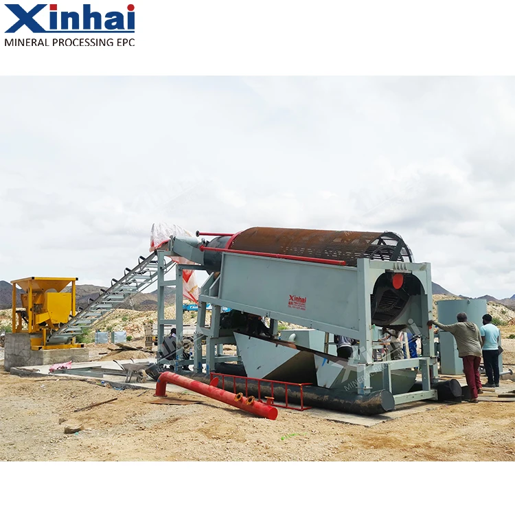 Alluvial Classifier System Gold Drum Trommel Screen Price For Sale