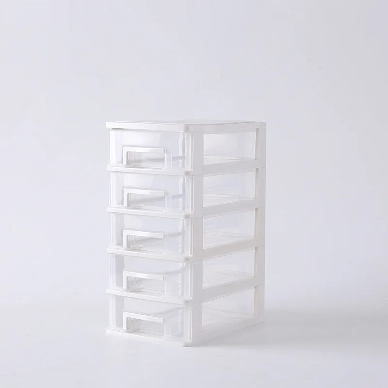 Desktop Mini Cosmetic Divider Household Storage Organizers Custom Plastic Table Drawers Cabinets Office Storage