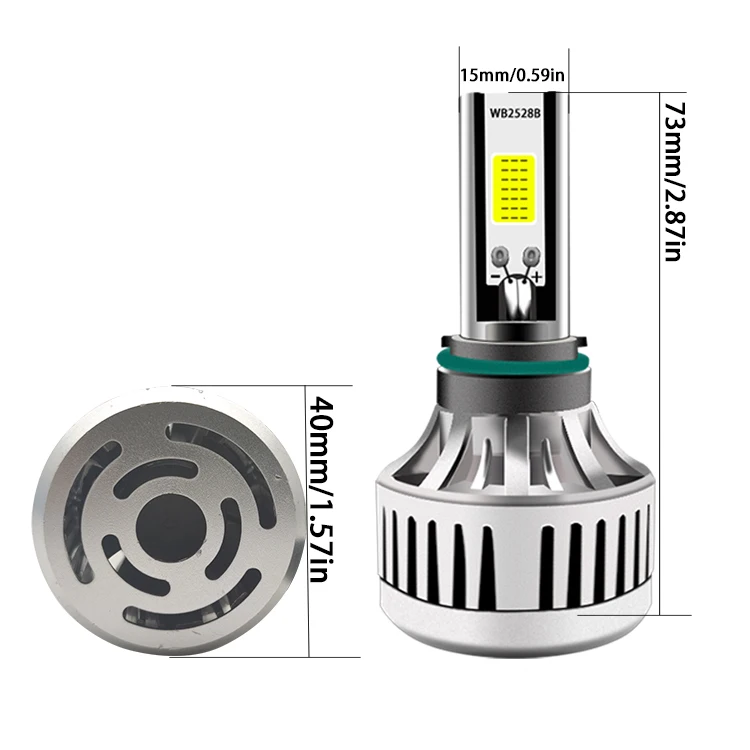 12V-24V 3 стороны COB Чип M3 плюс H4 H6 BA20D COB мотоцикла светодиодные лампы для передних фар мотоцикл светодиодные фары