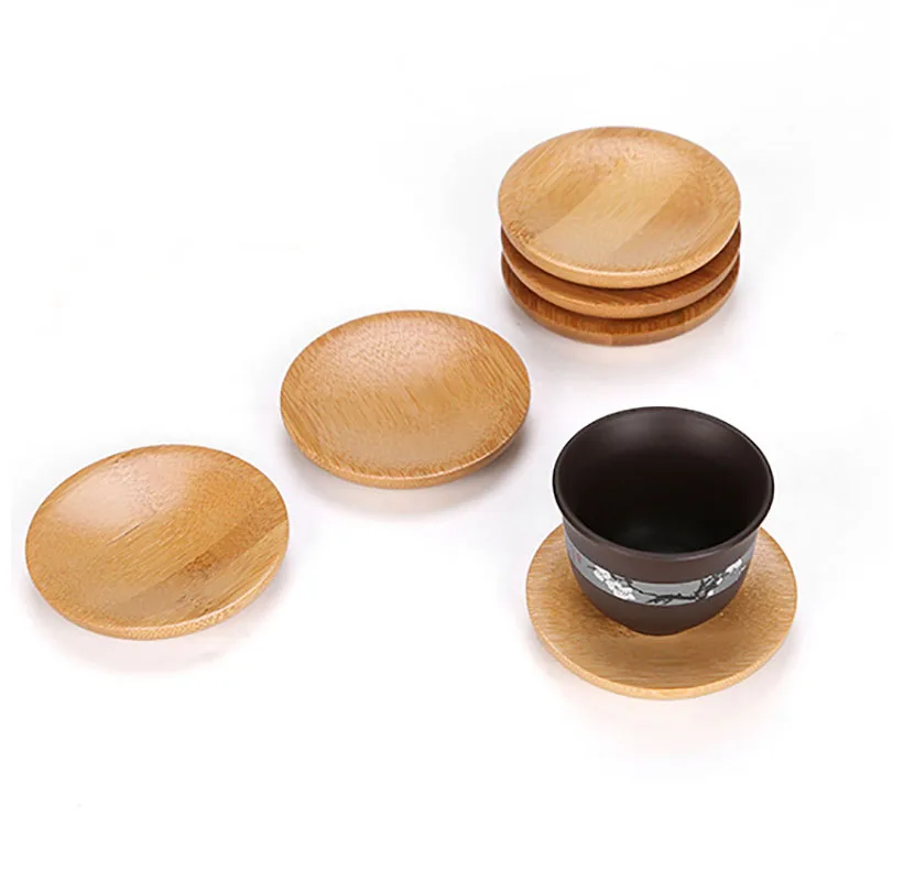 Traditional Chinese Design Bamboo Tea Cup and Saucer Eco-Friendly Coffee Pot Set by Suppliers