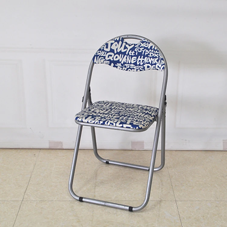 
Nordic design restaurant metal dining chair folding chair 