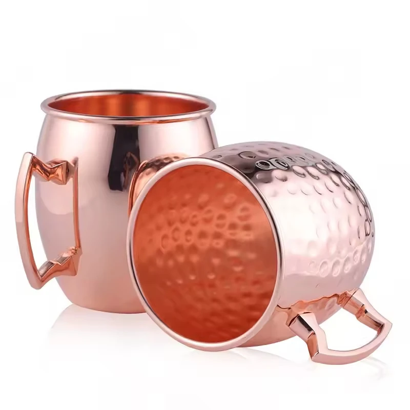 Best Selling Moscow Mule Copper Mug Indian Handcrafted Russian Copper Coffee Cup
