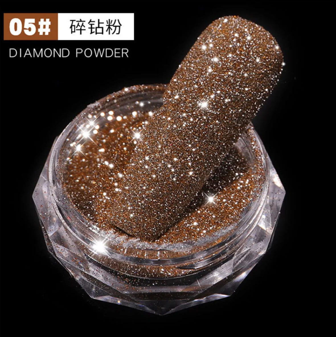 wholesale  diamond cristals shiny glitter DIY decoration beauty tools pumice stone