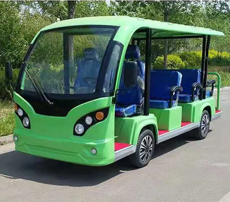 11 Seats Adult Luxury Electric Classic Vintage Sightseeing Car Vehicle For Sale