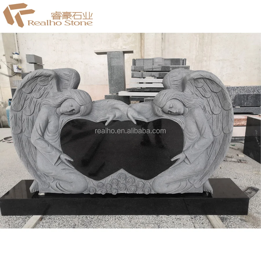 European Style Angel Headstones Granite Tombstones And Monuments