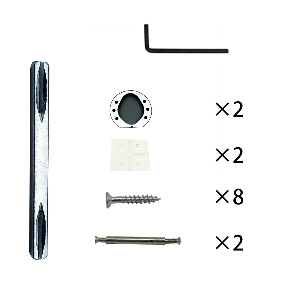 Bedroom zinc alloy handles,Factory direct sale customized door handles,Matt Black Nickel door lock handles