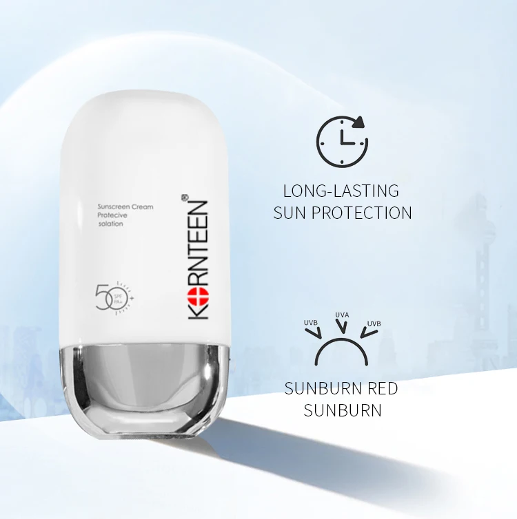 YANMEI Private Label High Quality Natural Organic Anti UV Moisturizing Spf 50 Sunscreen Cream Sunblock