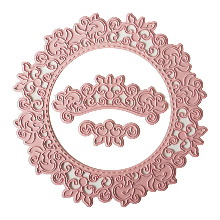 Making Decorative Craft Album Paper Card Embossing Diy Scrapbooking Dies Metal Craft Cutting