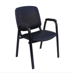 wholesale custom armless ergonomic executive conference training chair stackable office chair without wheels