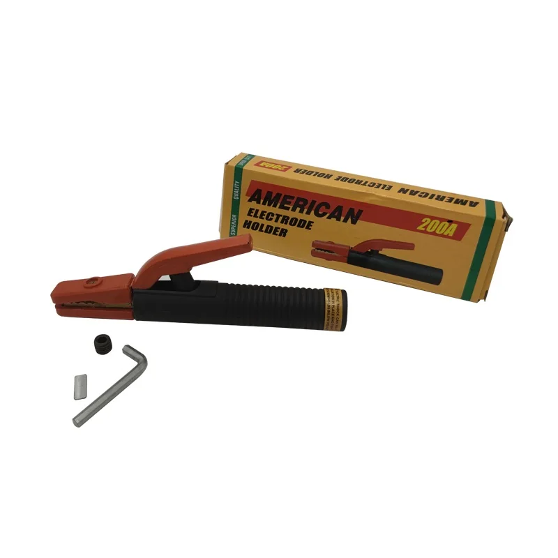 Wanshida welding Hand Tools 200/300A copper Handle Welding Machine Electric Welding Electrode Holder