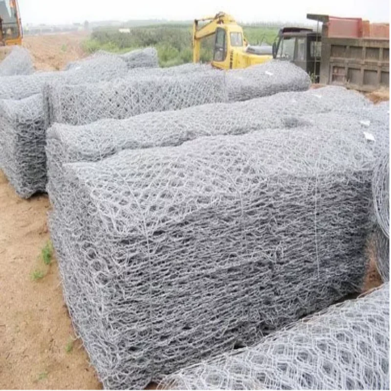 2x1x1  80*100mm Galvanized Gabion Box For River Hill And Construction gabion box price