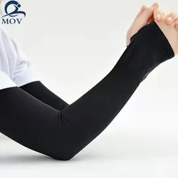 Ice Cooling UV Protection Seamless High Elasticity Arm Sleeves