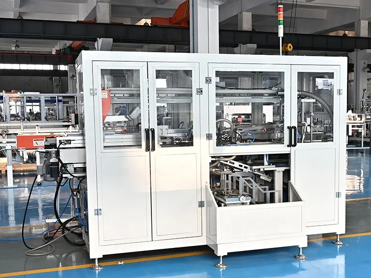 High speed PLC control soft facial tissue wet wipes multi packaging machine