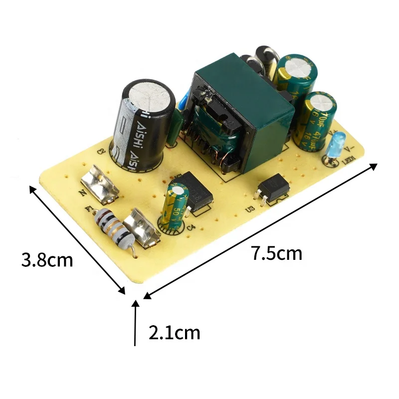 12w 12V open frame power supply 12v SMPS 12W AC DC Power Module Board Switching Power Supply PCBA